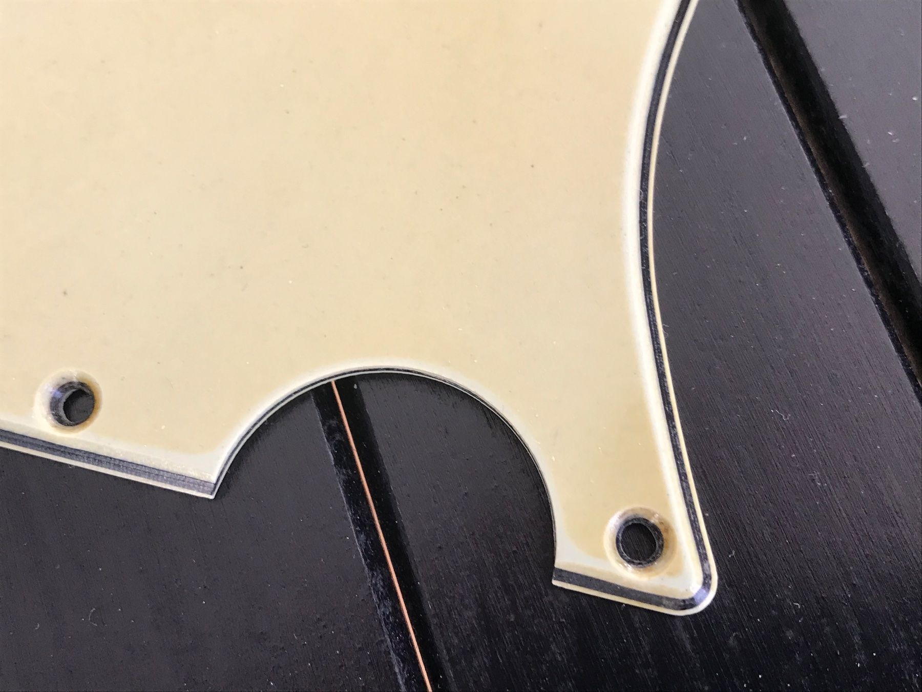 Strumenti musicali: Telecaster GVT Pickguard Aged Smok AAA Celluloid Pickguard – Usato da Winterthur venduto da SF_72 2