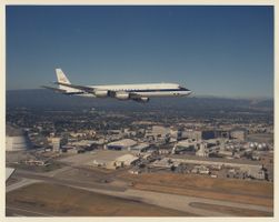 Pressefoto DC-8 NASA auf Kodak Fotopapier