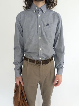 Jean Paul Herrenhemd Gr. M kariert Classic Fit Baumwolle