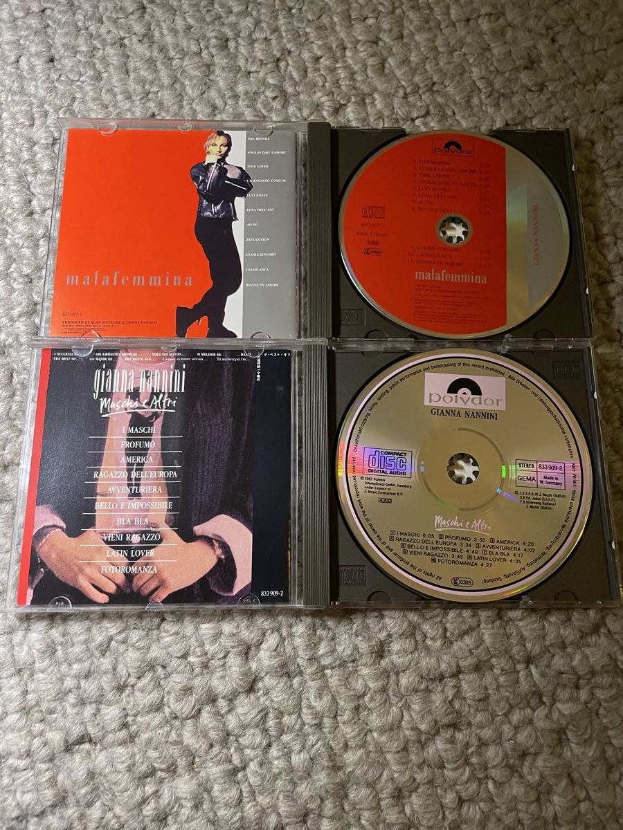 CDs: 2x Gianna Nannini  – D'occasion à Reinach AG par trigger7811 1