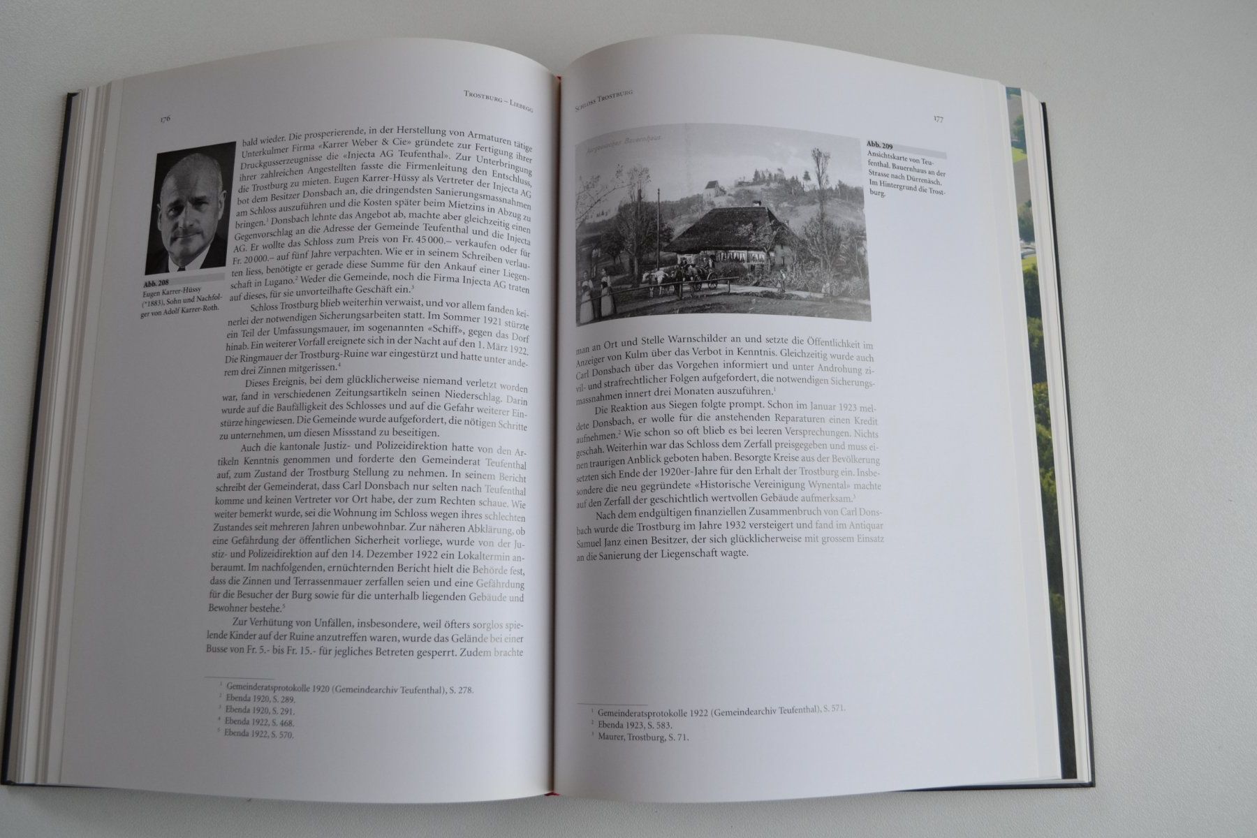 Libri: Chronik Liebegg und Trostburg – Usato da Beinwil am See venduto da kajak55 8