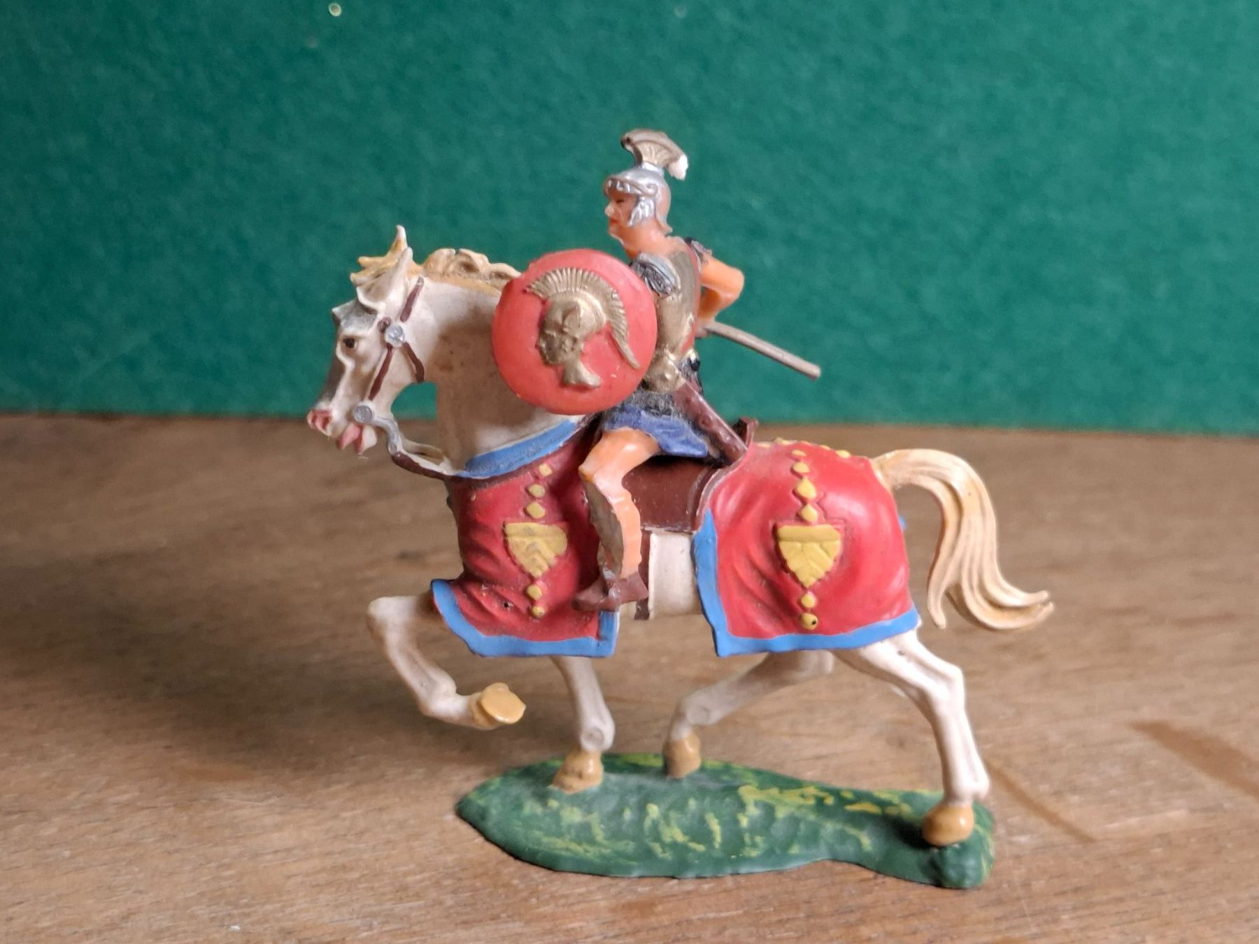 Elastolin Giocattoli: Elastolin Römer Legionär Ritter Soldat Spielfigur - Mini – Usato da Schlieren venduto da Svenja7 5