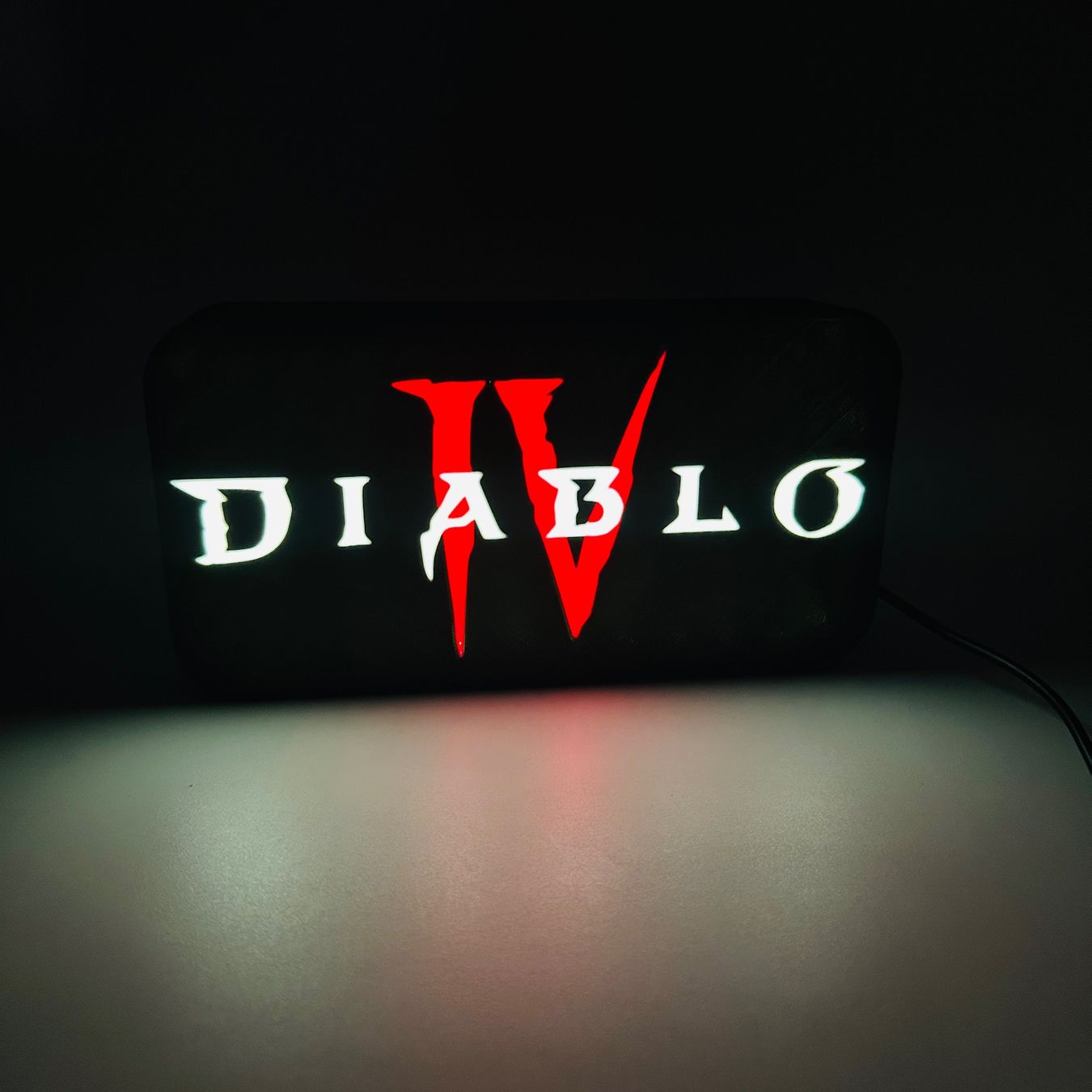 Lampen: Lightbox lumière led DIABLO – Neu (gemäss Beschreibung) aus Vicques von PAMB3D 4