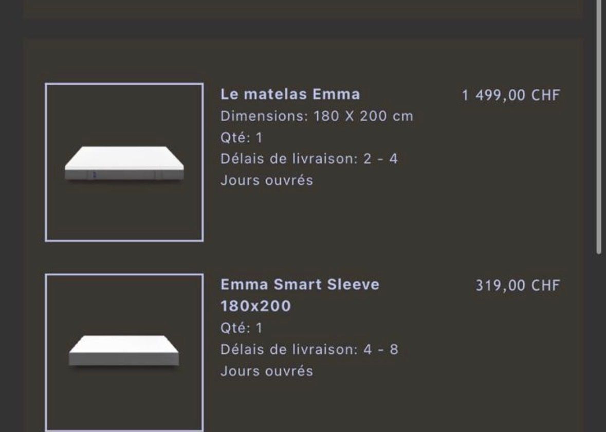 Emma Matratzen: Matelas Emma – Gebraucht aus Vernier von EVEP17 3