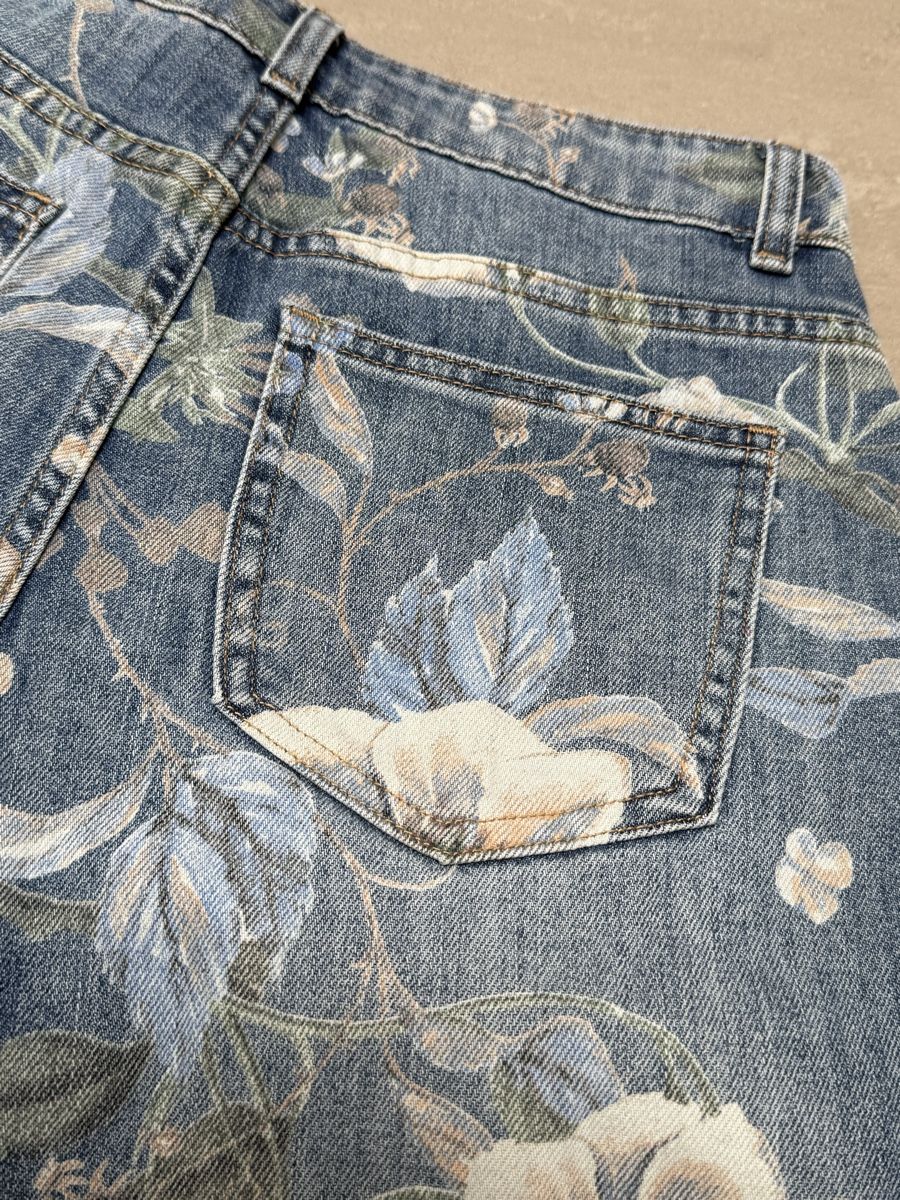 Jeans: Bohojeans mit Blumendruck – Nuovo (secondo la descrizione) da Sigriswil venduto da ck56 4
