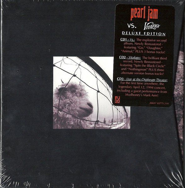 CDs: Pearl Jam: Vs./Vitalogy/Live - 3CD Box – Neu und originalverpackt aus Steinhausen von