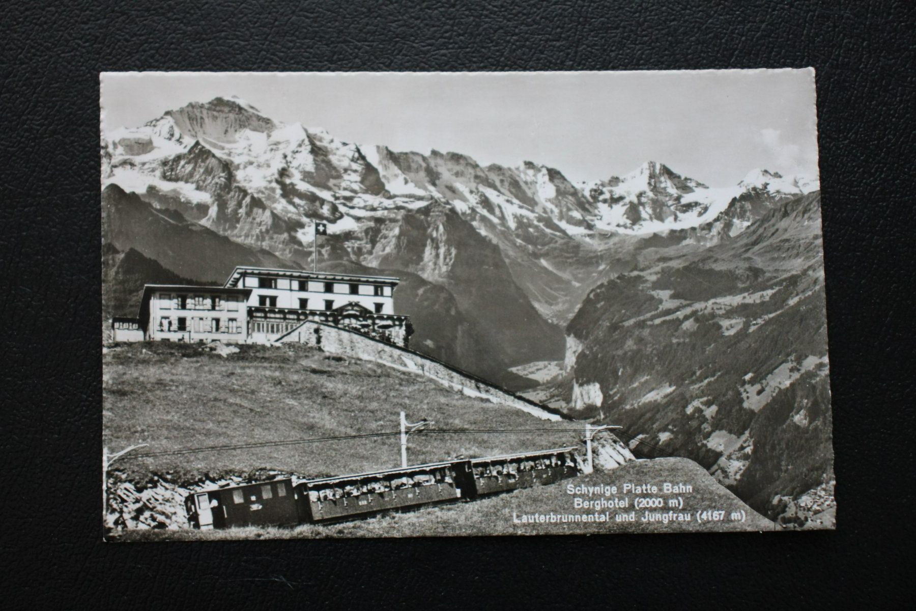 Cartoline postali: Ansichtskarte Schynige Platte Bahn gelaufen 1954 – Usato da Wiedlisbach venduto da han_n6ff