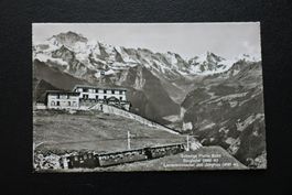 Ansichtskarte Schynige Platte Bahn gelaufen 1954