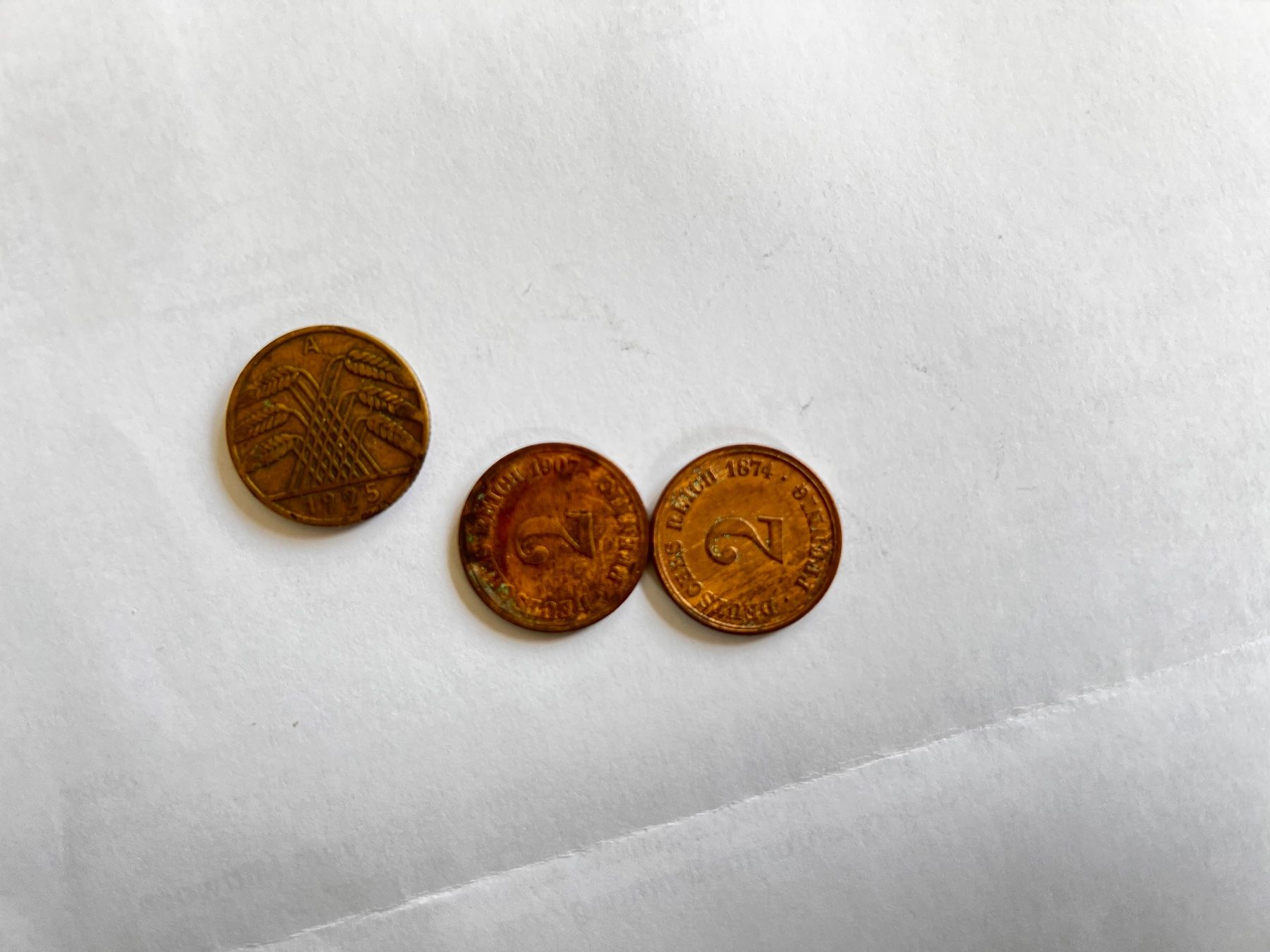 Tutti le monete: Alte Deutsche Reichspfennig ab 1874 – Usato da Münsingen venduto da Olsek01 3
