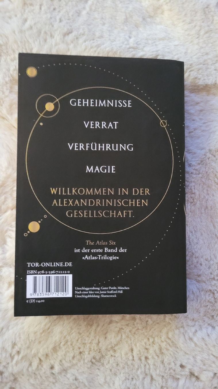 Libri: The Atlas Six Olivie Blake Tor  – Usato da Horgenberg venduto da Klatschmohnmaria 1