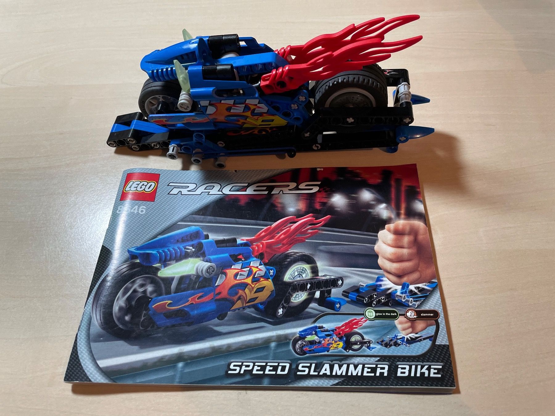 Lego Giocattoli: Lego RACERS 8646 Motorrad – Usato da Gelterkinden venduto da Schatzsucher01 1