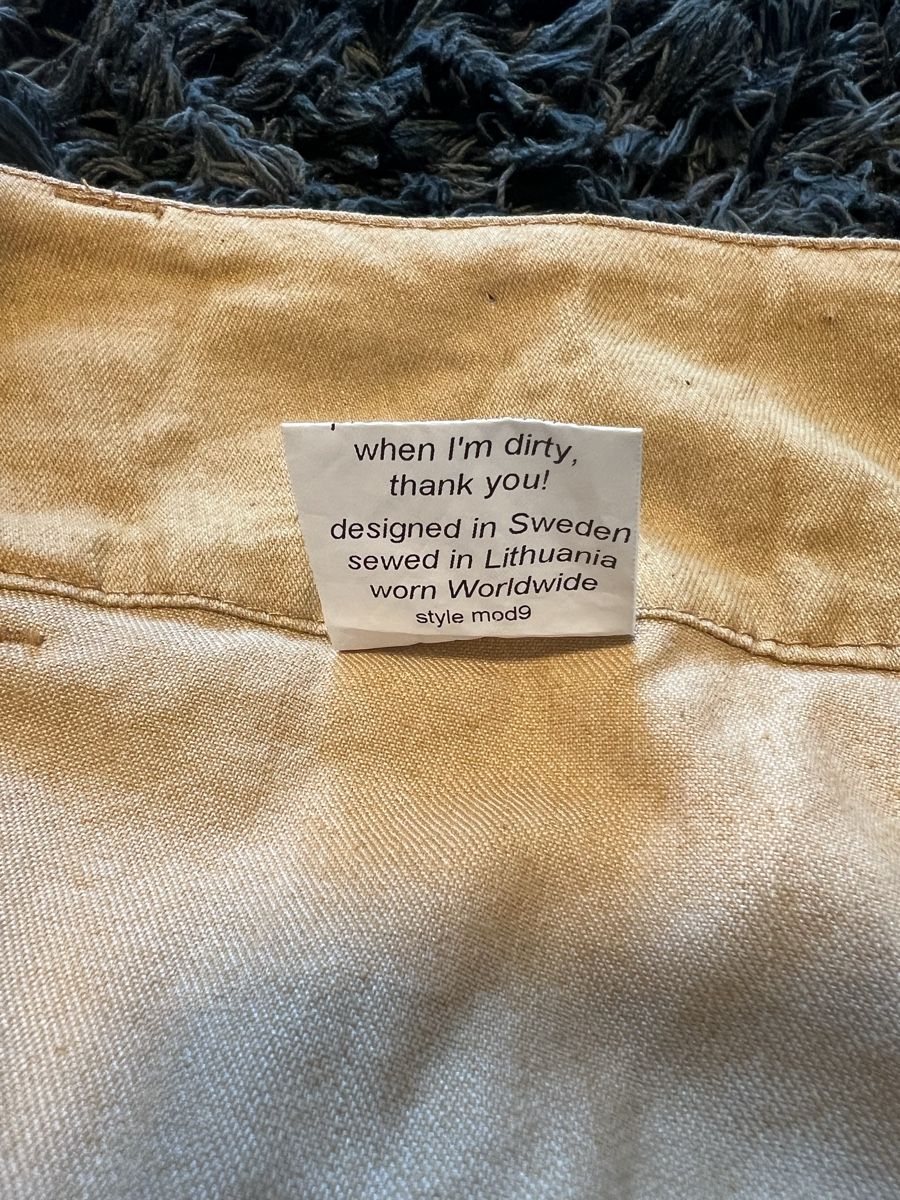 Pantaloni: Gelbe Mod9 Hose von Geppebba, Grösse S – Nuovo (secondo la descrizione) da Nottwil venduto da Silke94 5