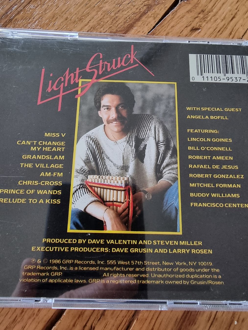 CD: DAVE VALENTIN LIGHT STRUCK  LATIN JAZZ CD – Usato da Zofingen venduto da Tinpan 3
