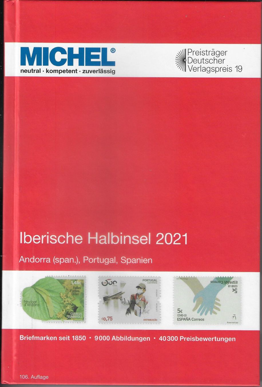 Tutti i francobolli: Michel Iberische Halbinsel 2021 Band 4 – Nuovo (secondo la descrizione) da Ettingen venduto da Kartenplanet