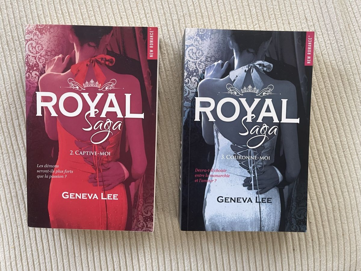 Libri: Lot de 2 livres Royal saga – Usato da St-Pierre-Clages venduto da Largomuch