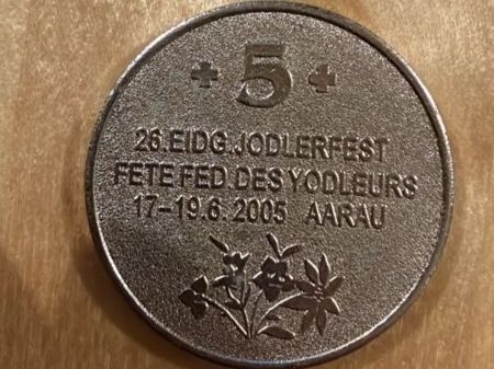 Medaglie: Medaille, Jodlerfest Aarau 2005 – Usato da Bauma venduto da Baumer71