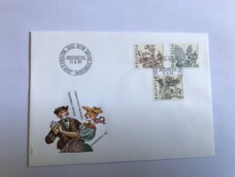 FDC sonderpostmarken 11.9.1984