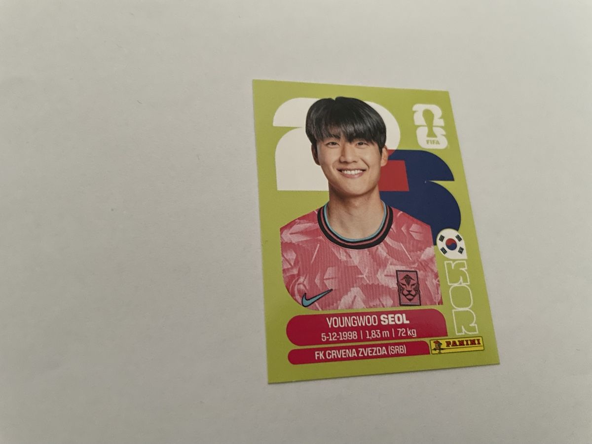 Panini Sammelbilder & Trading cards: FIFA WM 2026 Youngwoo Seol KOR 6 – Neu (gemäss Beschreibung) aus Winterthur von Cobraforce