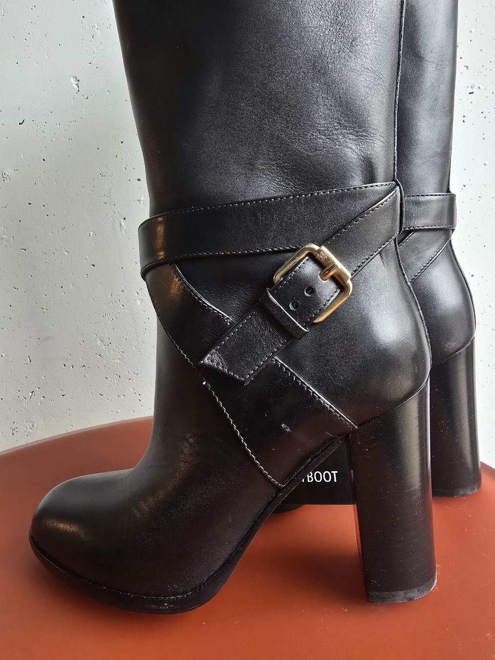 Navyboot Scarpe da donna: Navyboot Leather Boots - Size 35 - New! – Nuovo (secondo la descrizione) da Zollikerberg venduto da Cuentame 1