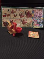 Kinder Überraschung Ei Figur Hahn komplett mit Zettel!