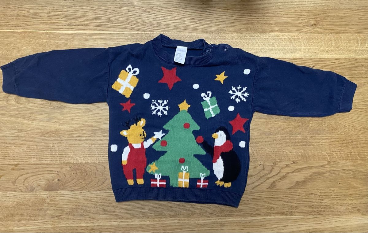 H&M Lotti & Set di vestiti: 3 Weihnachtspullover H&M Set Grösse 80  – Usato da Rizenbach venduto da flavia.p 1