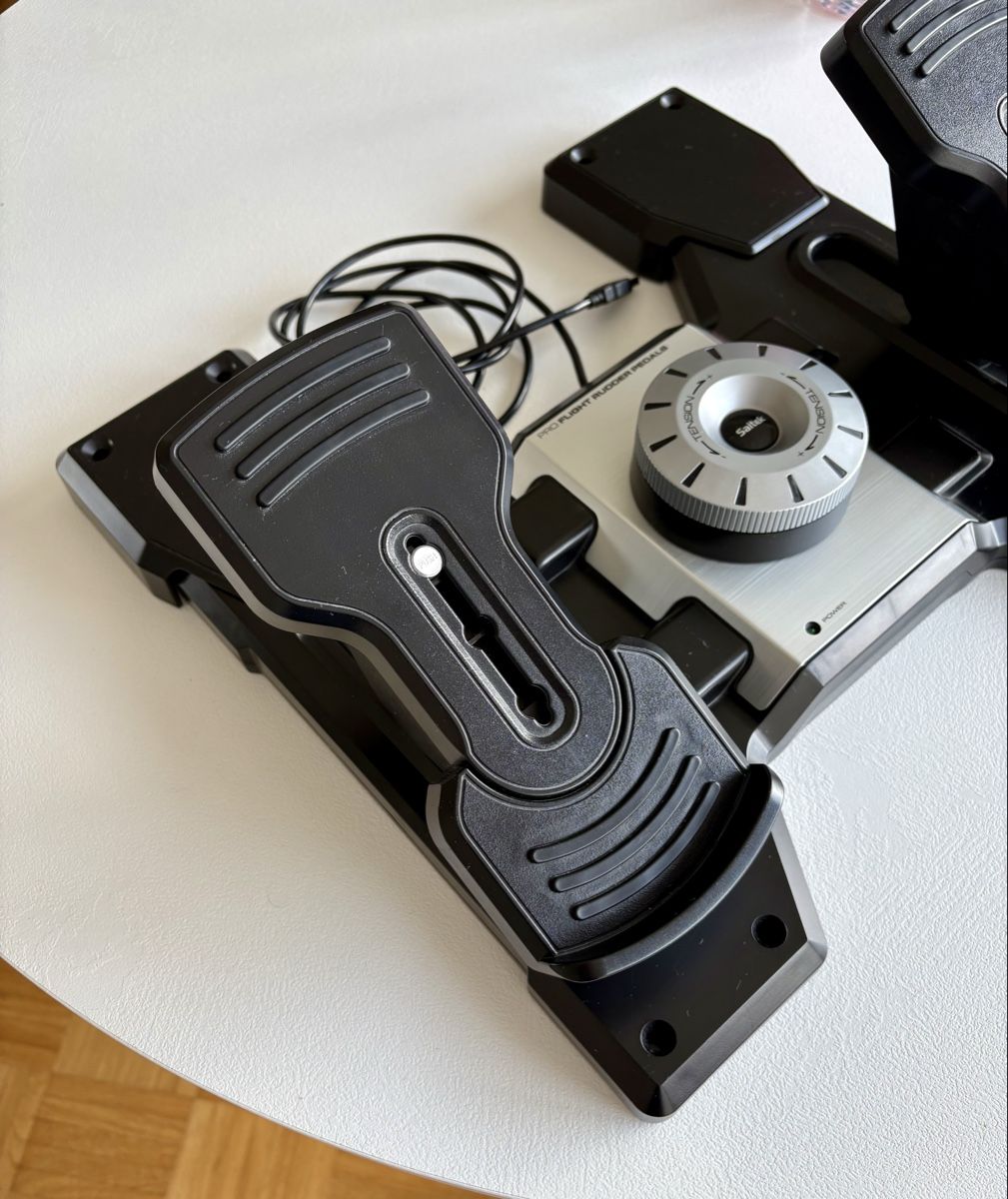 Saitek Controller: Saitek Pro Flight Rudder Pedals – Usato da Kriens venduto da afr_f5x5 1