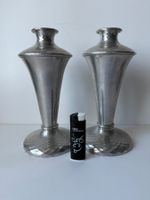 Seltene Blumenvasen aus Aluminium