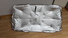 Sonnenschutz-Schirm Zubehör silber faltbar gebraucht