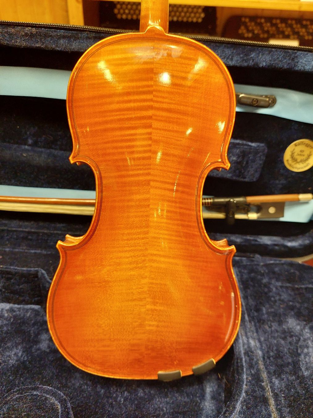 Musikinstrumente: Geige 1/4 Ideales Schulinstrument vom Fachgeschäft geprüft – Gebraucht aus Davos-Platz von musikhauskollegger 5