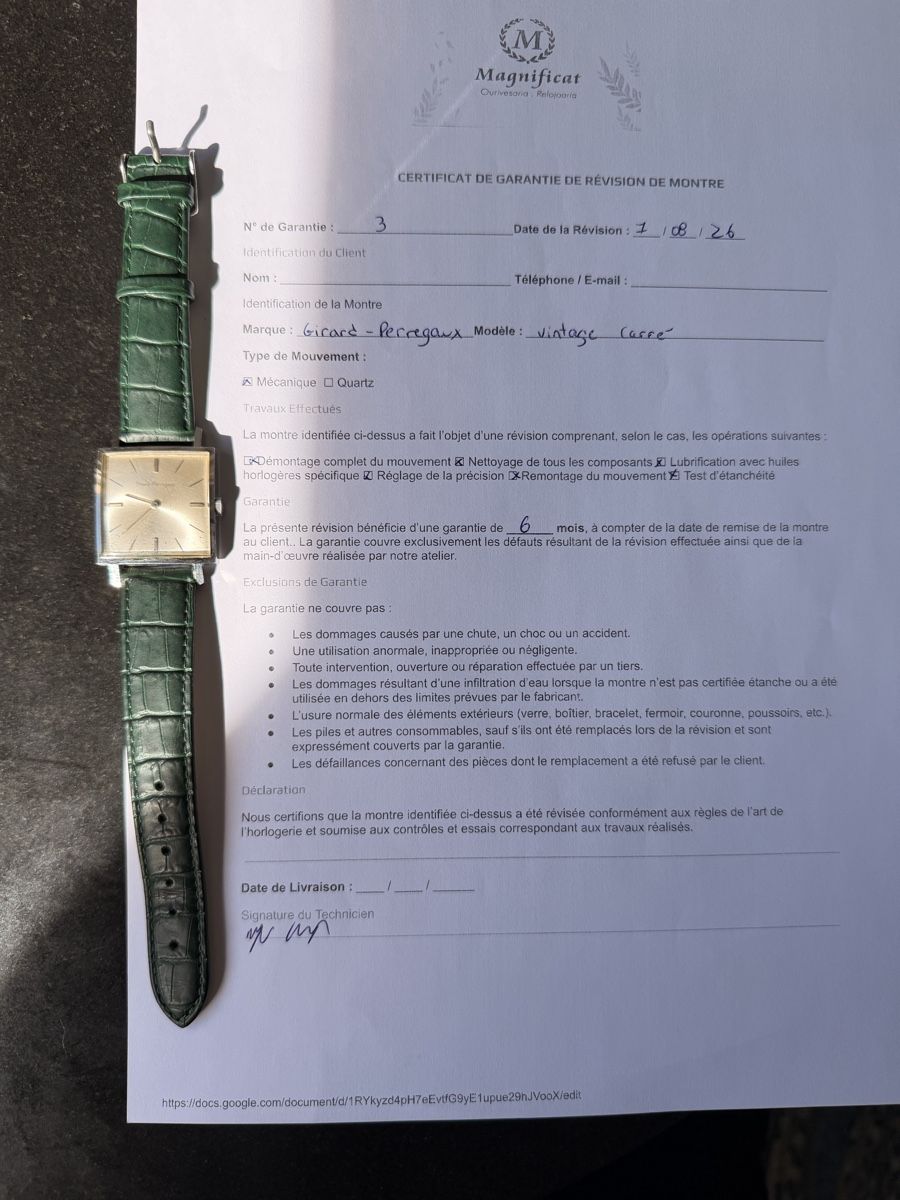 Girard-Perregaux Uhren: Girard-Perregaux – Gebraucht aus Nyon von mig_8x9t
