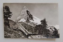 AK Zermatt, Riffelalp, Matterhorn 1945
