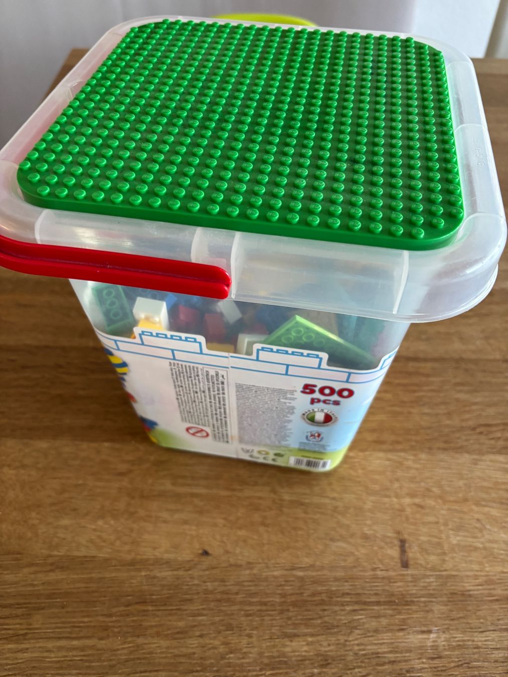Kit di costruzioni: Kiste mit BLOX Steinen wie LEGO – Usato da THERWIL venduto da Fcbbasel 1