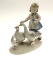 Gänselisel von Gräfenthal Deutschland Porzellanfigur GDR