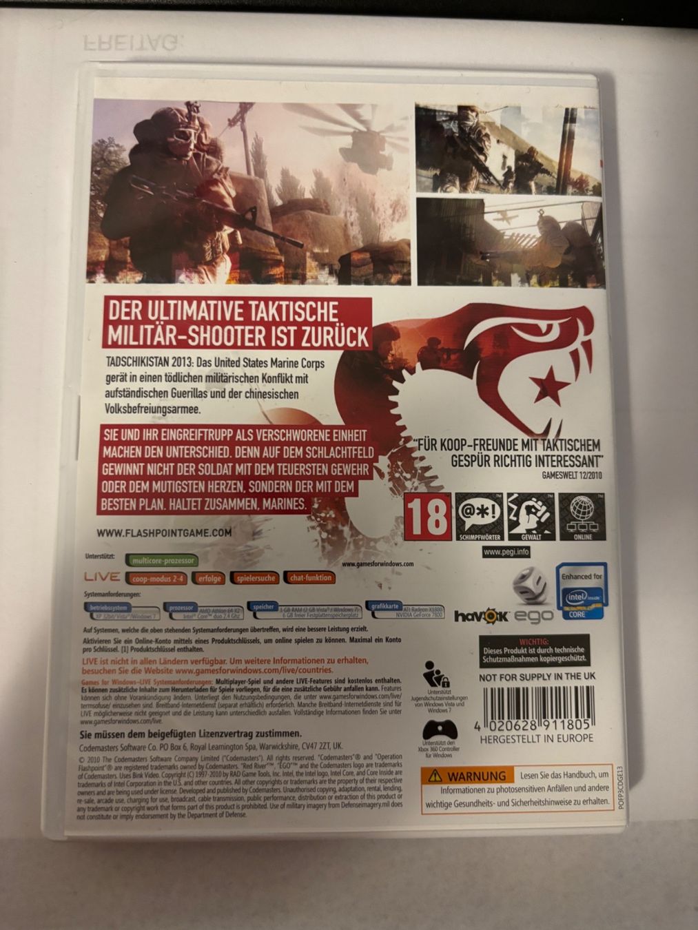 Spiele: Operation Flashpoint Red River - PC – Gebraucht aus Seuzach von SawyerKingwood 1