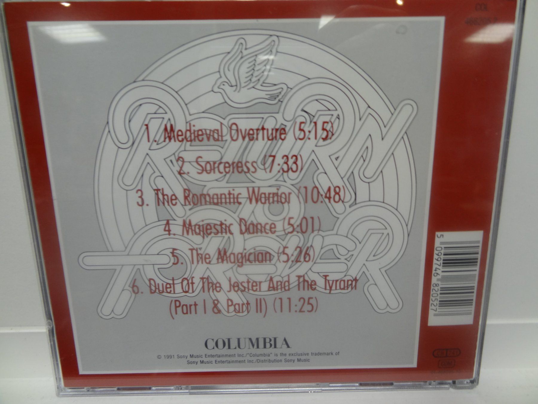 CD: Return to Forever - Romantic Warrior CD – Usato da luzern venduto da musicandart 1