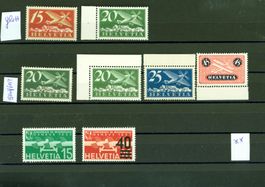 Flugpostsammlung auf Steckkarte (FP510)