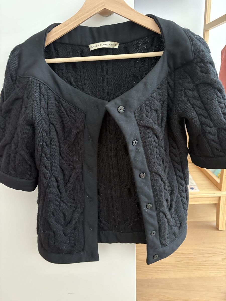 Balenciaga Giacche: Balenciaga 100% wool cardigan  – Usato da St. Gallen venduto da ott_f827
