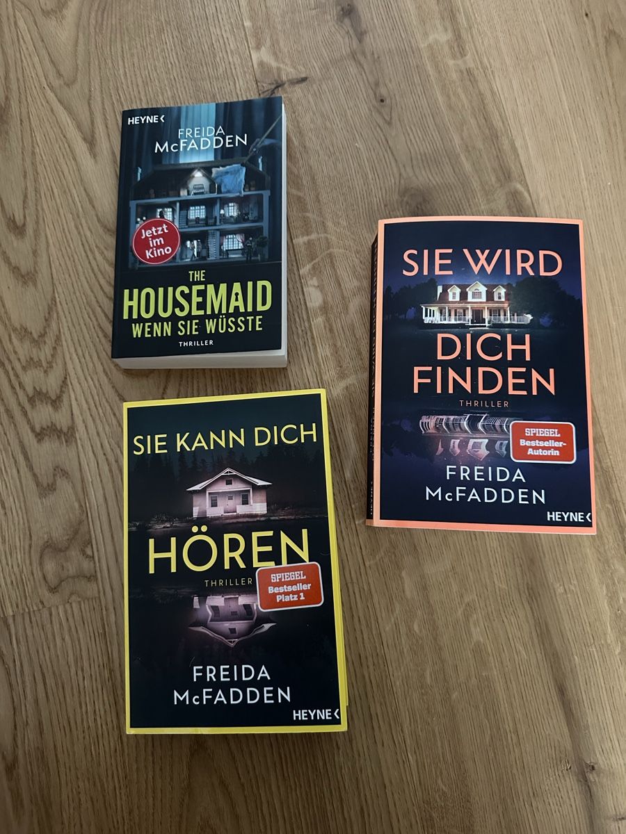 Bücher: Freida McFadden Thriller Buch Set 3 Stk   – Gebraucht aus Muri AG von LON2o11