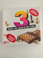 3-in-1 Spielset Didatta Schach Dame Tria gebraucht