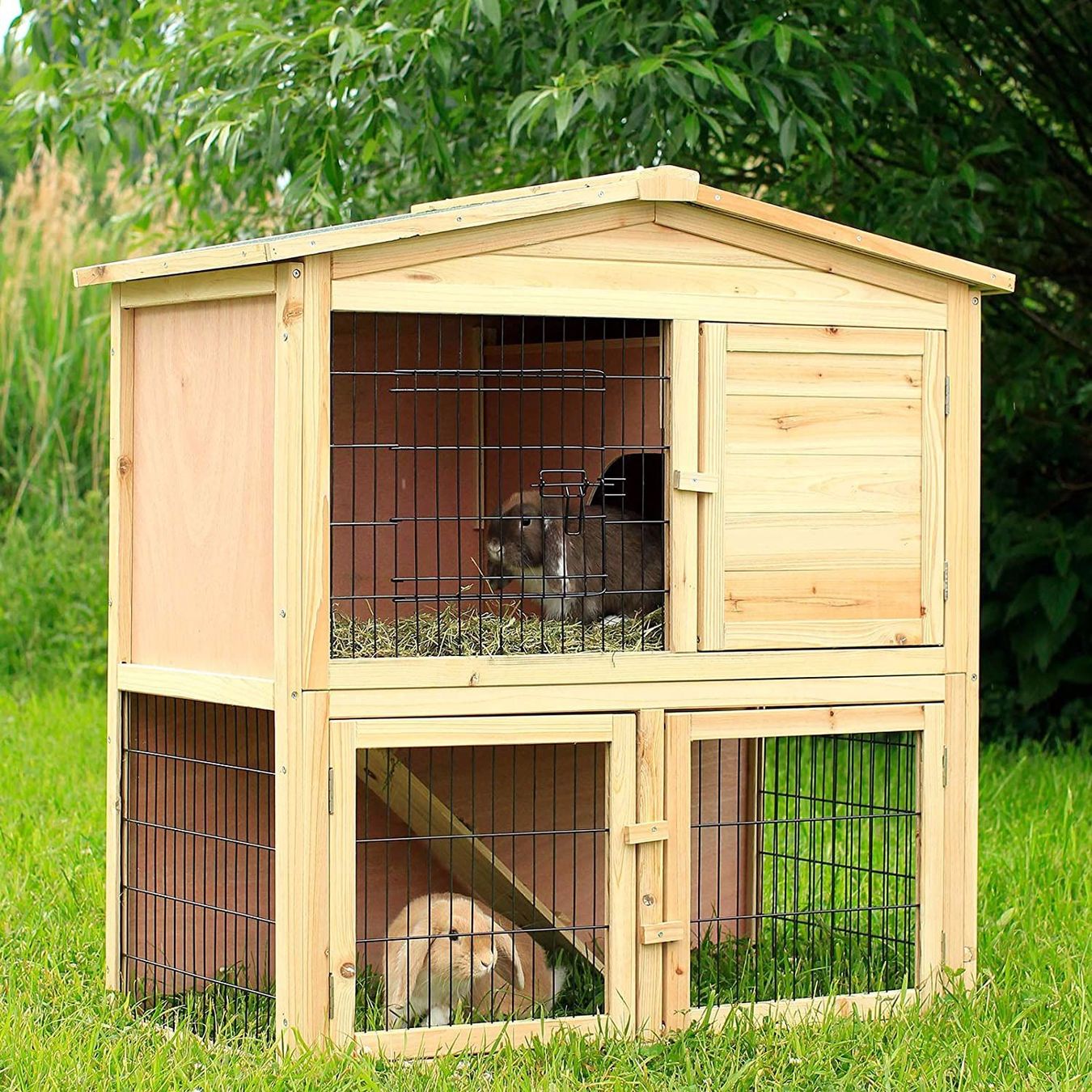 Gabbie, trasporto & Sicurezza: Kaninchenstall, Kleintierhaus – Nuovo e nell'imballaggio originale da Malters venduto da chaufhuesli 5