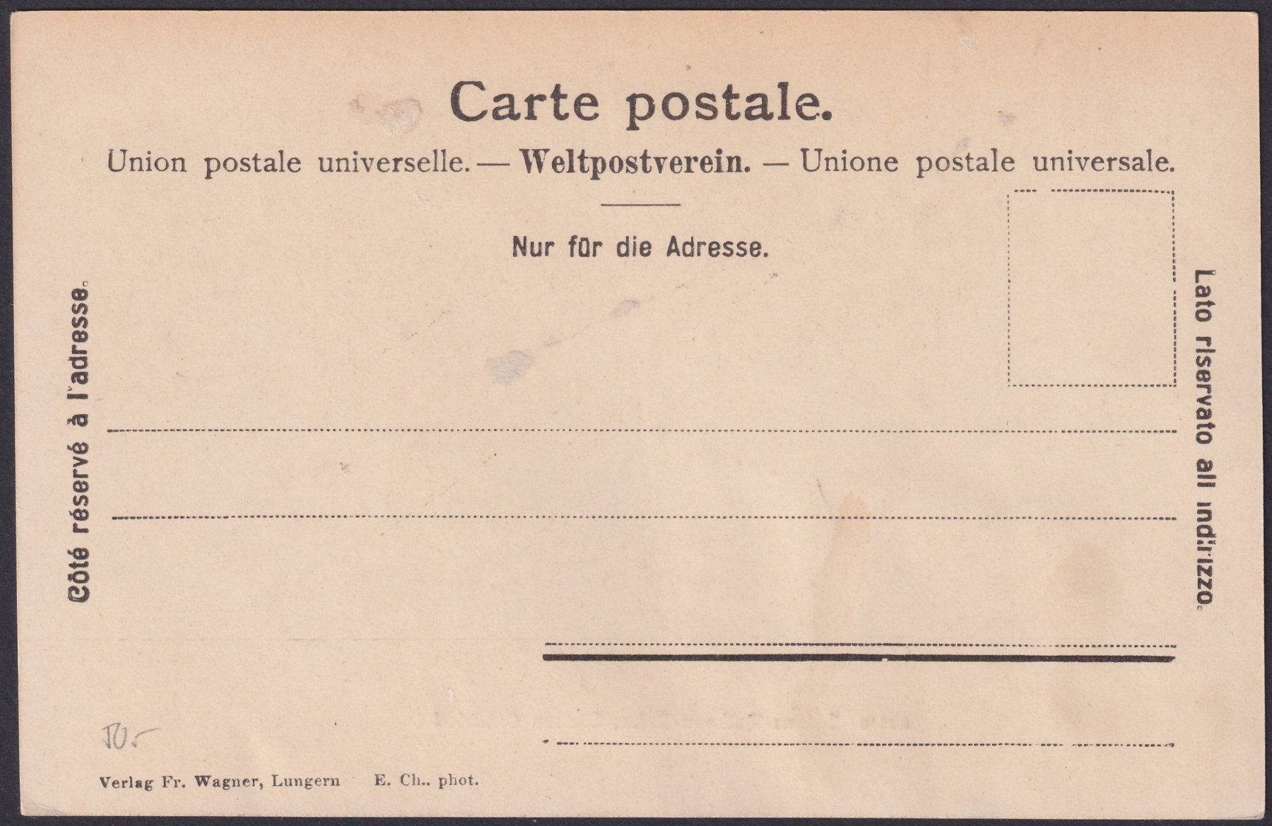 Ansichtskarten: Bern, ca.1895 Brienz-Rothorn-Bahn Station Geldried. – Gebraucht aus Sursee von Luzernerraute 1