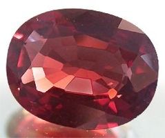 0.91 CT. DARK ORANGE RED SPINEL / Wert: CHF 228.00