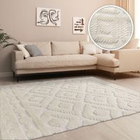 PREISVORSCHLAG ✅Moderner Teppich Skandi 3D Motiv NEU 200x280