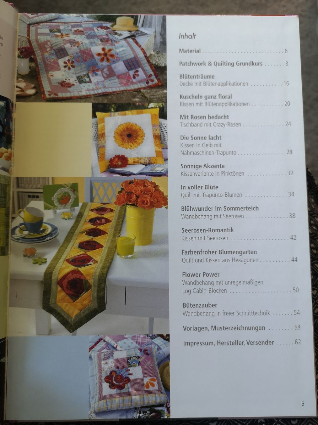 Libri: Patchwork Blumen und Blüten – Usato da Aarwangen venduto da Byv7 1