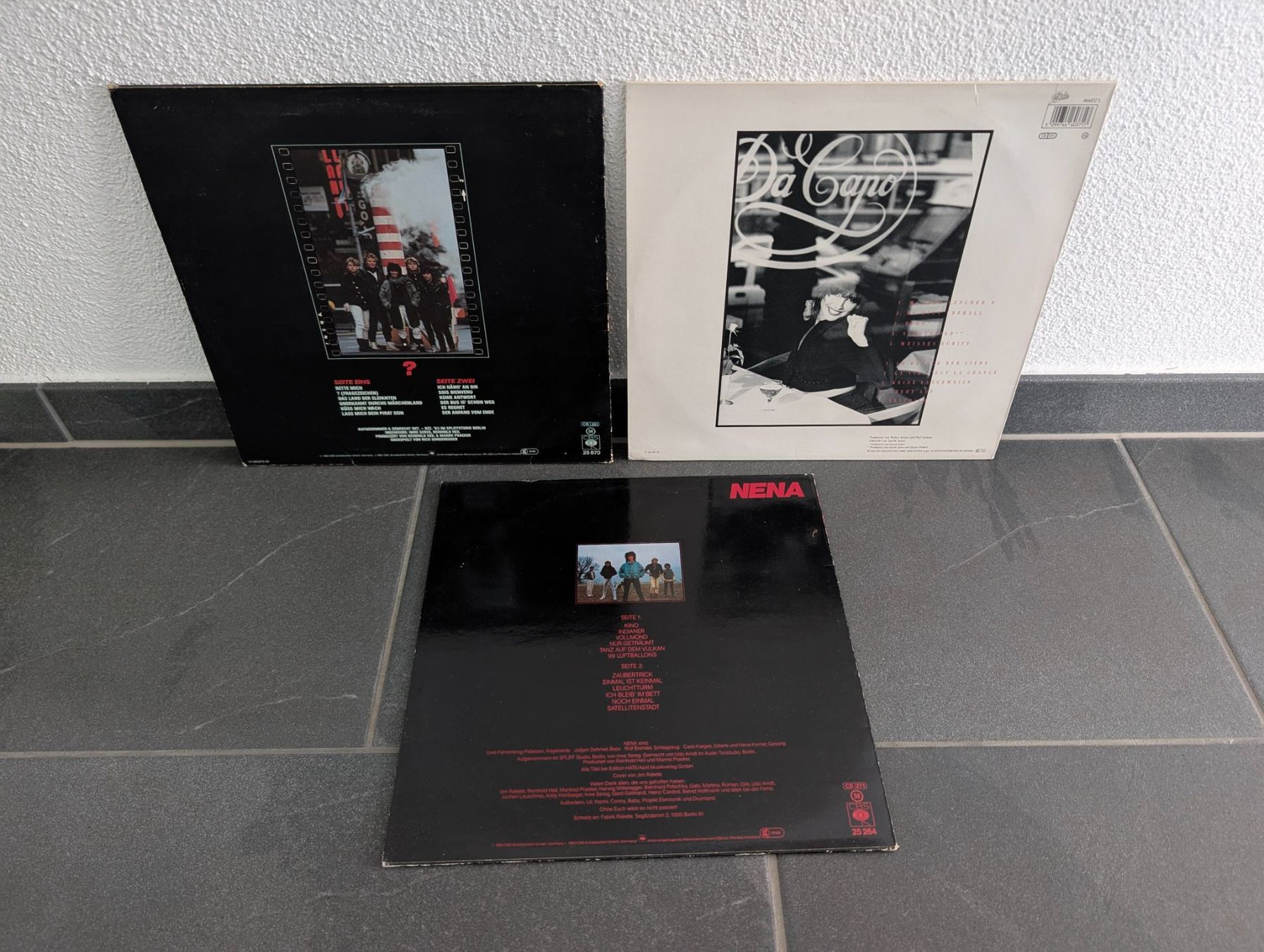 Dischi in vinile: 3 x Nena  OIS  1983/84/89 – Usato da Ebikon venduto da kisuM 1