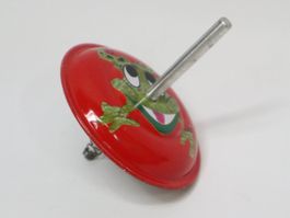 Blechkreisel Frosch Kreisel unbespielt