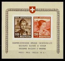 1941, J98I/99I**, Block 7, postfrisch + einwandfrei (14757)