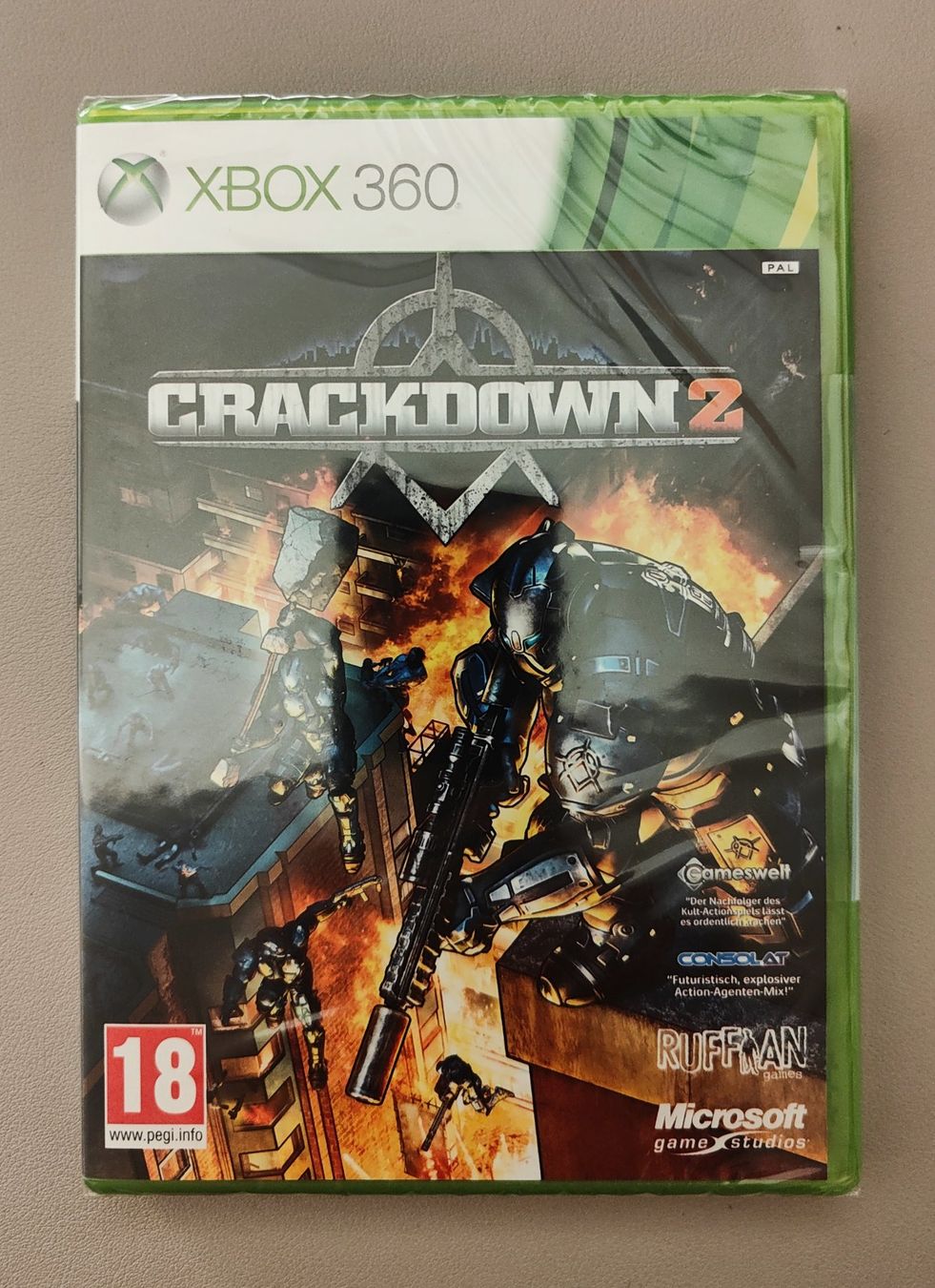Giochi: Crackdown 2 XBOX360 - NEU / SEALED – Nuovo e nell'imballaggio originale da Bern venduto da breesell321