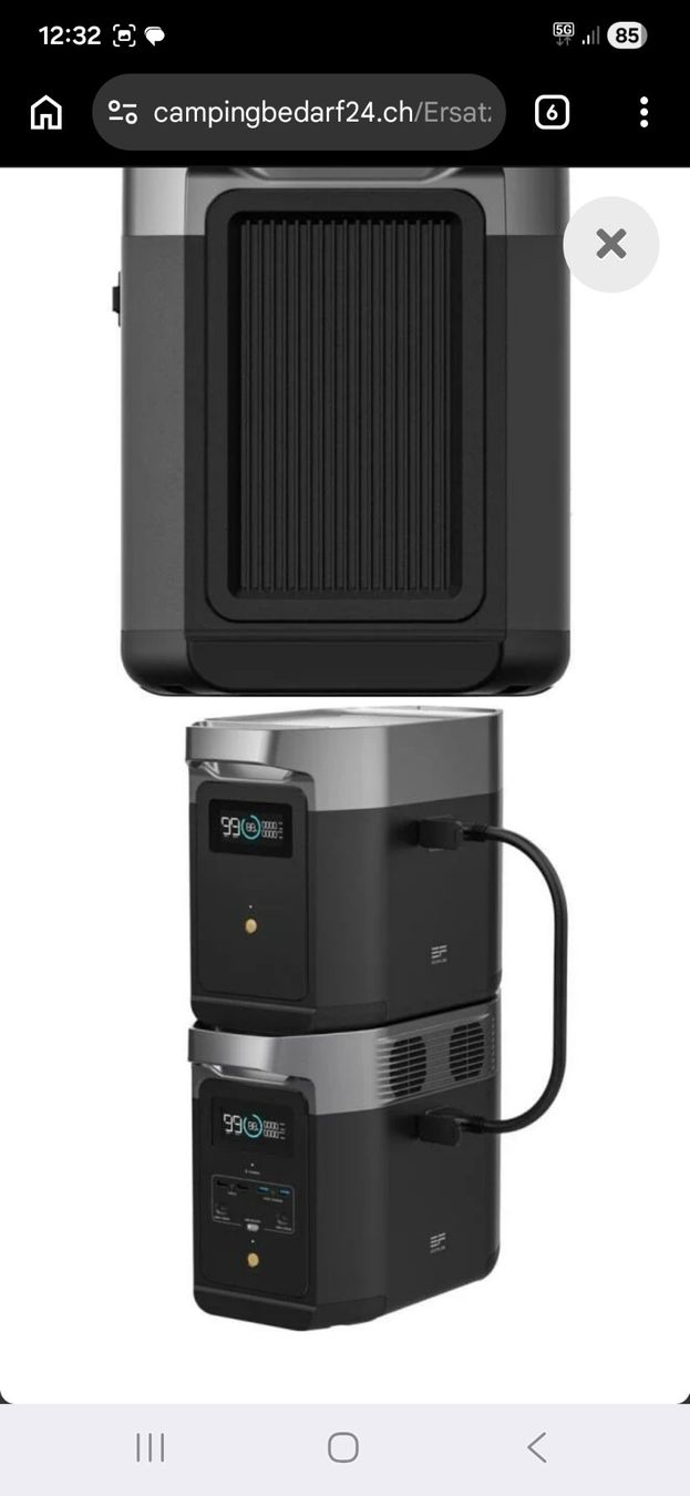 Ecoflow Batterie: EcoFlow Delta 2 Zusatzbatterie – Nuovo (secondo la descrizione) da Uetendorf venduto da loc_xpk5