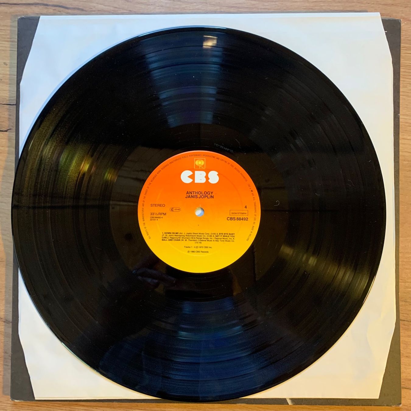 Dischi in vinile: JANIS JOPLIN - ANTHOLOGY...COMPIL EU 1980...EX/EX – Usato da Gals venduto da Diskopatshop 3